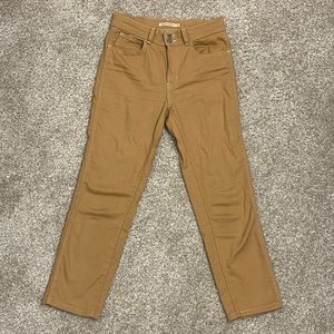 Levi’s 724 High Rise Straight Crop Carpenter Jeans